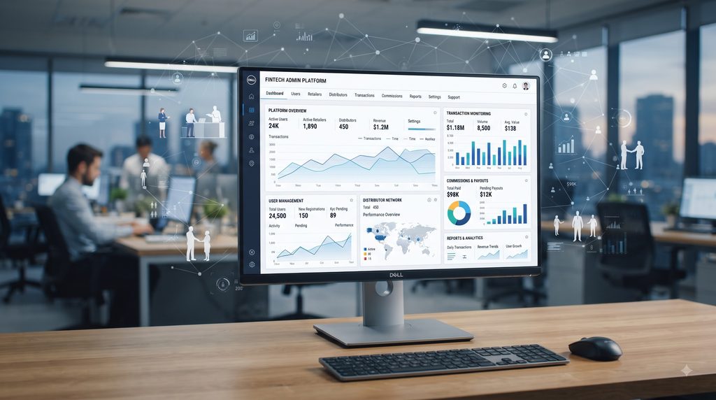 B2B admin white label solution for fintech businesses